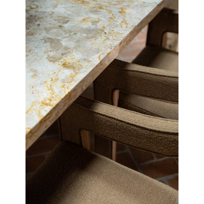 Segment Dining Table Panther Stone by Moe's Home