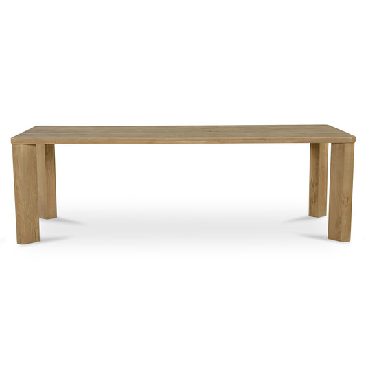 Segment Dining Table Wood Large Heritage by Moe's Home