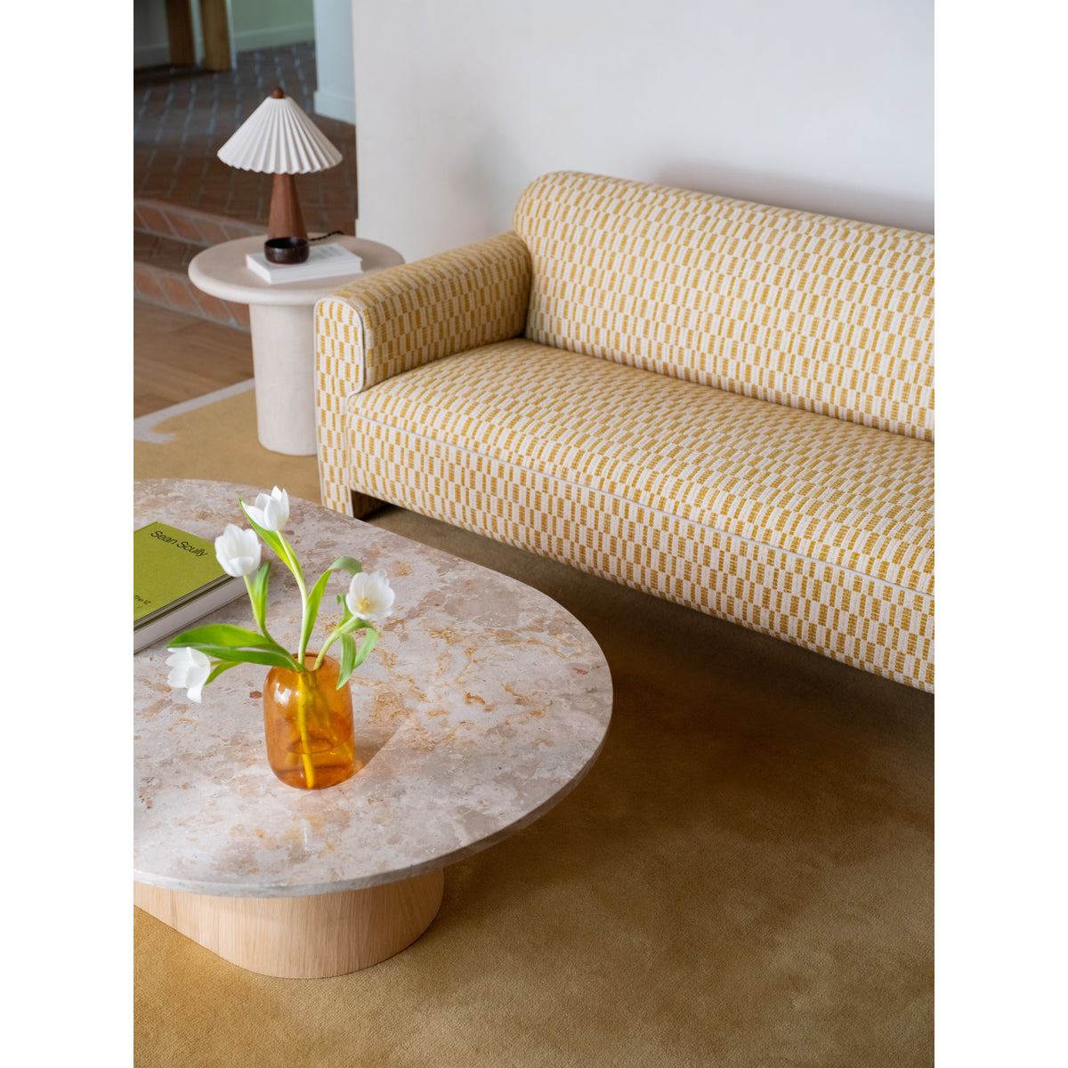 Carly Coffee Table Panther by Moe's Home
