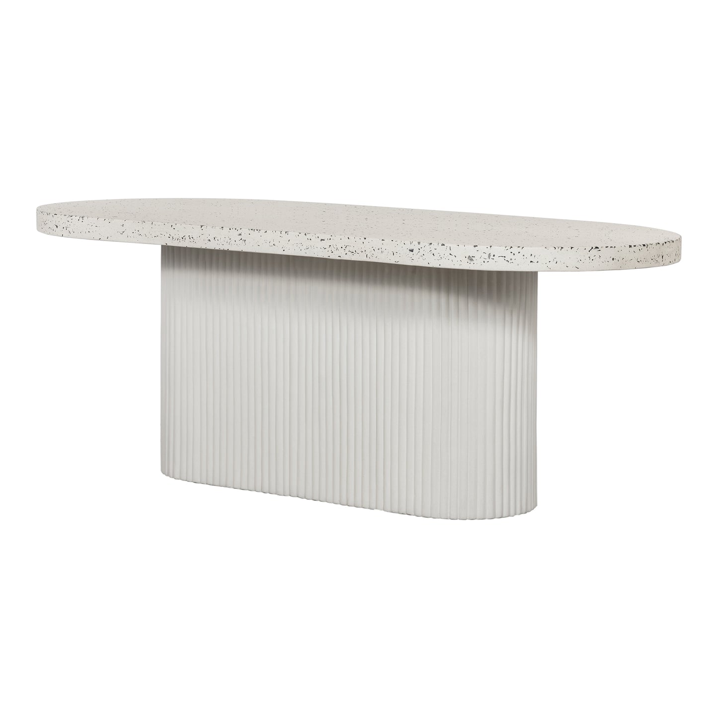 Lyon Outdoor Dining Table Light Grey by Moe's Home