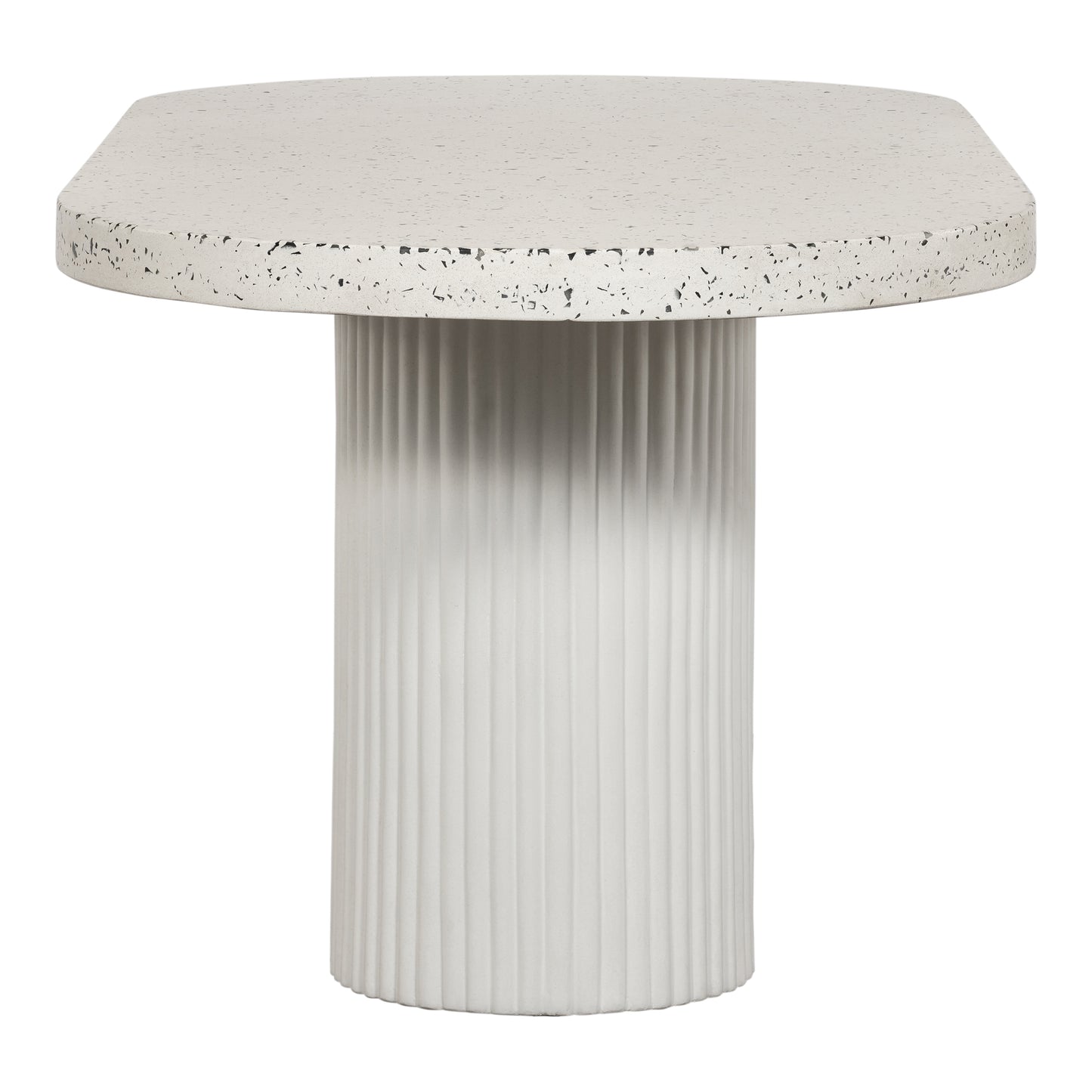 Lyon Outdoor Dining Table Light Grey by Moe's Home