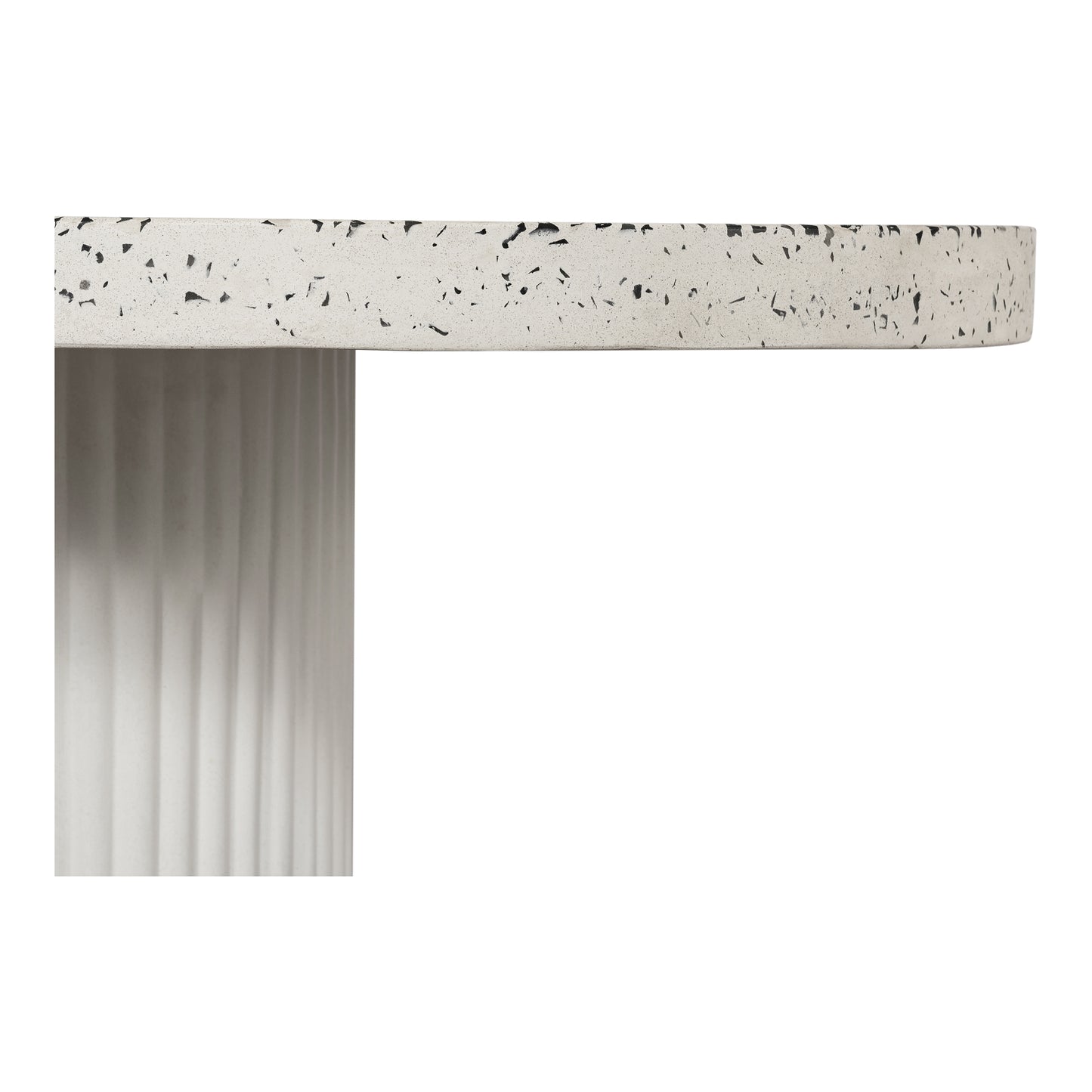 Lyon Outdoor Dining Table Light Grey by Moe's Home