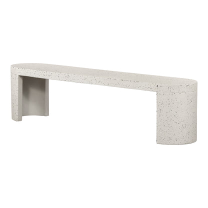 Lyon Outdoor Bench Light Grey