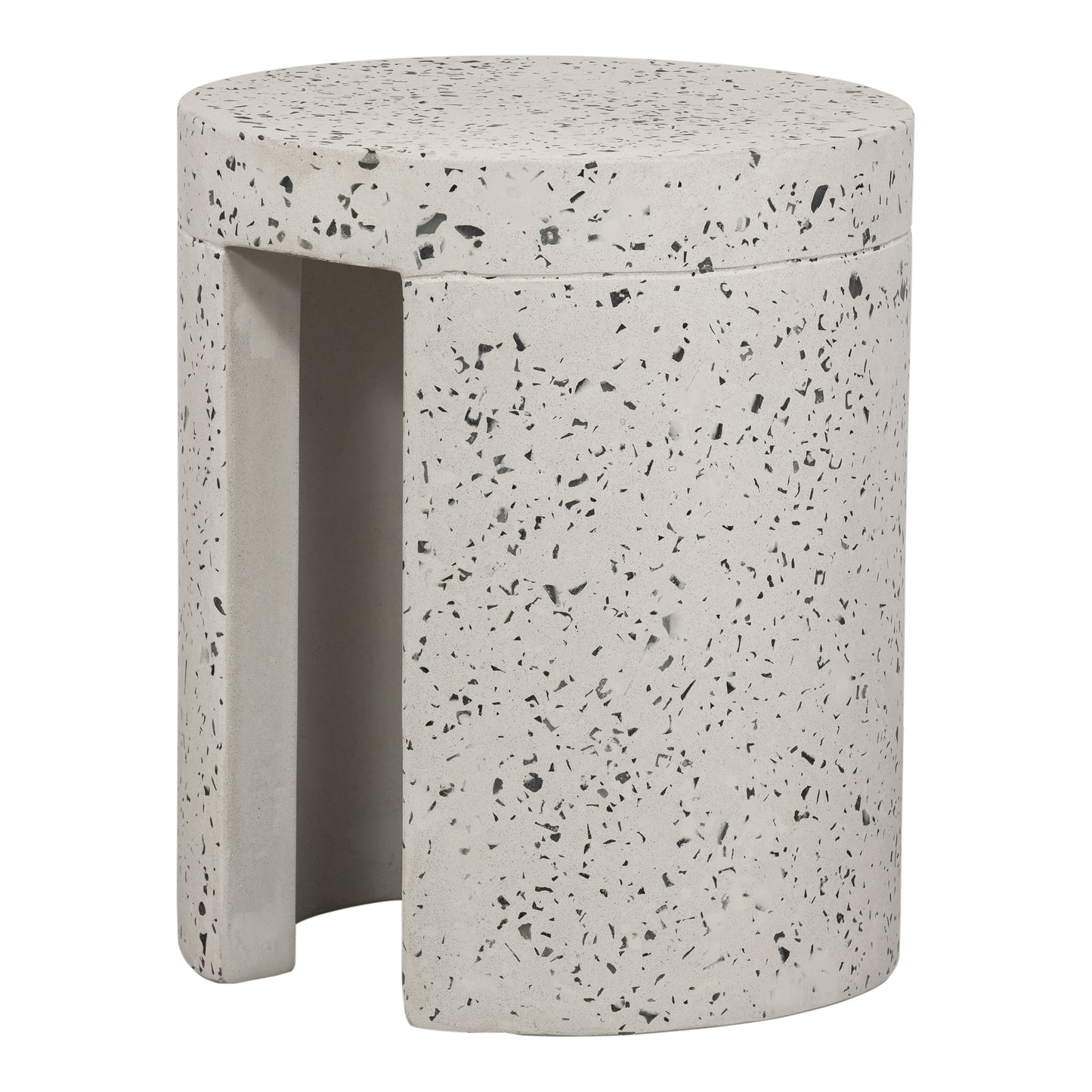 Lyon Outdoor Stool Light Grey by Moe's Home