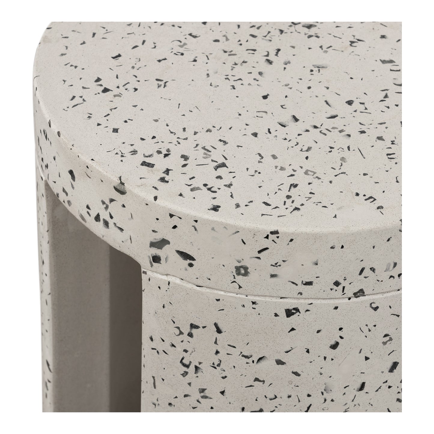Lyon Outdoor Stool Light Grey by Moe's Home