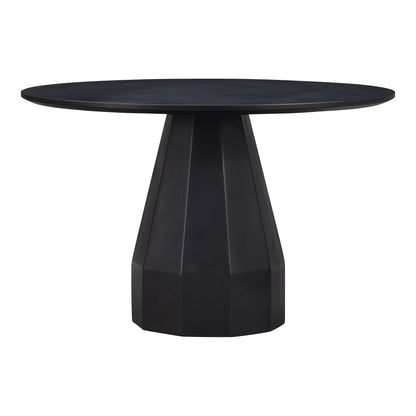 Templo Outdoor Dining Table Black | Black