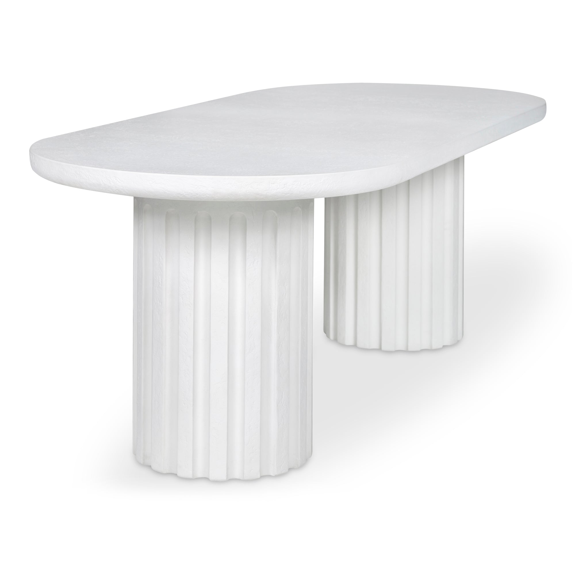 Eris Outdoor Dining Table White