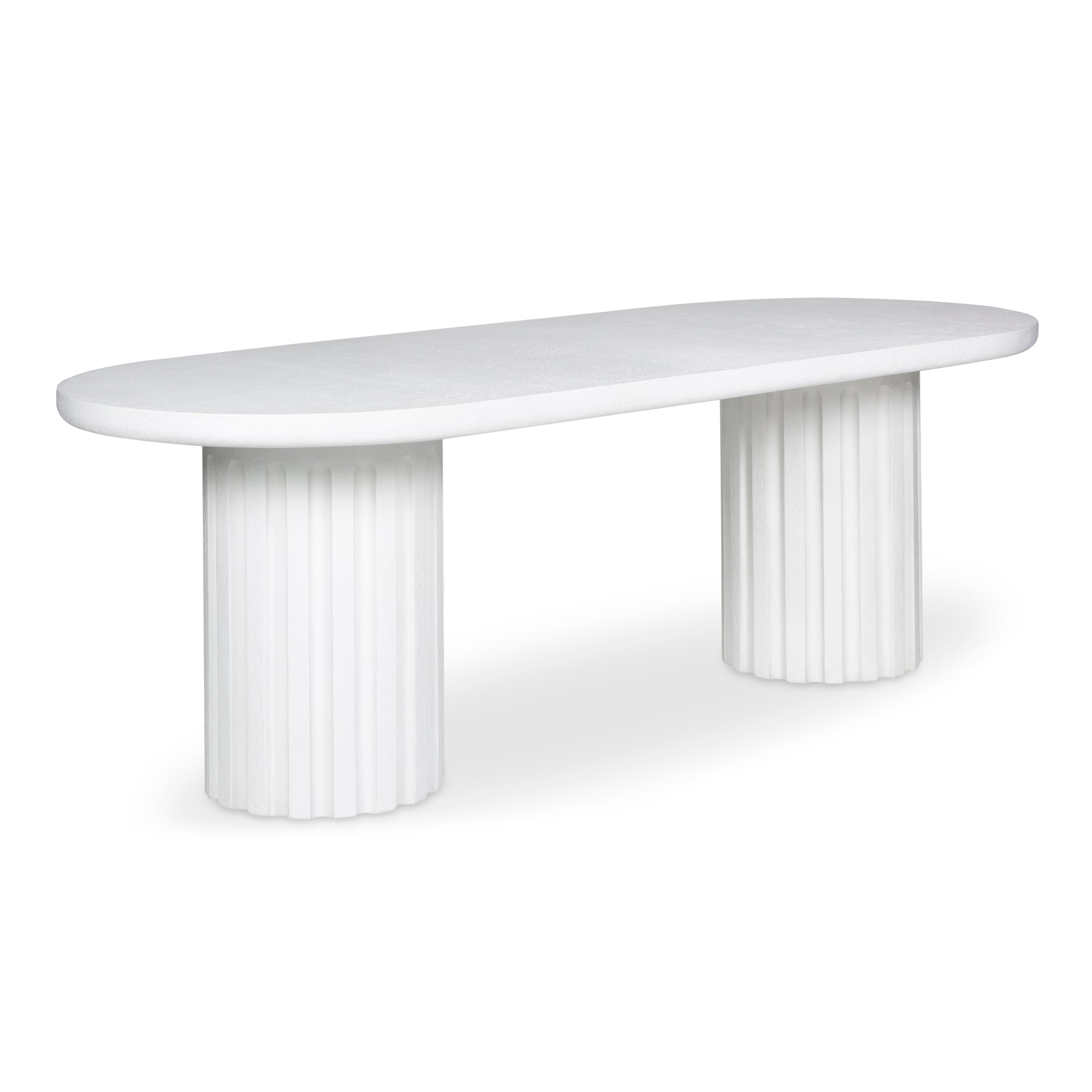 Eris Outdoor Dining Table White