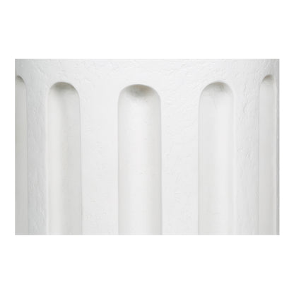 Eris Outdoor Accent Table White