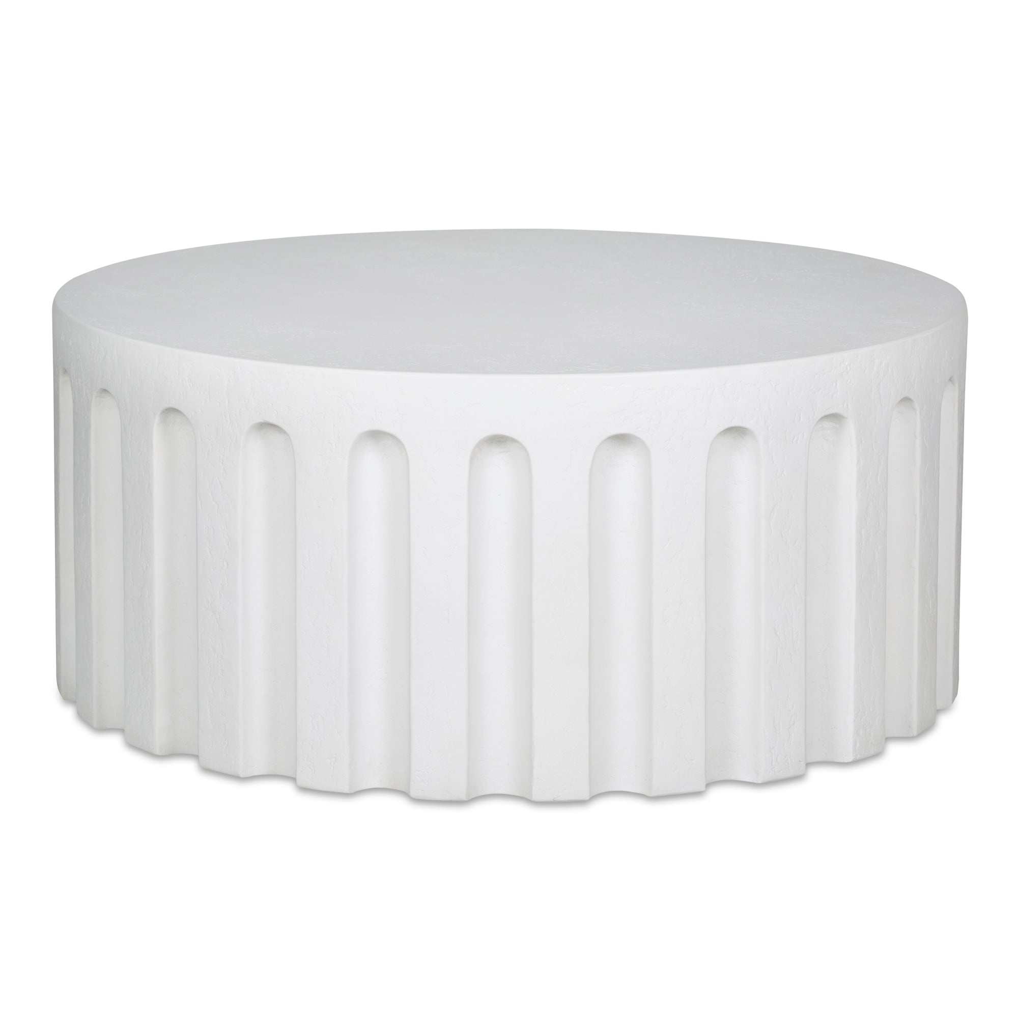 Eris Outdoor Coffee Table White