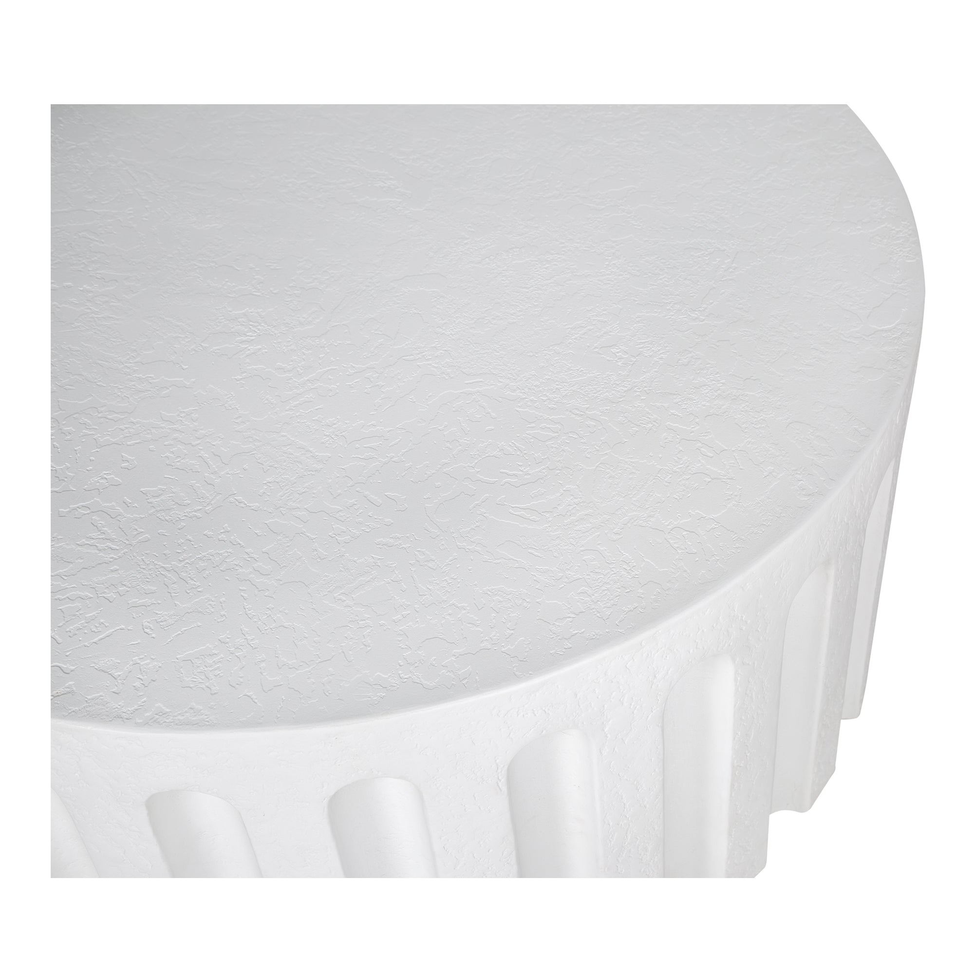 Eris Outdoor Coffee Table White