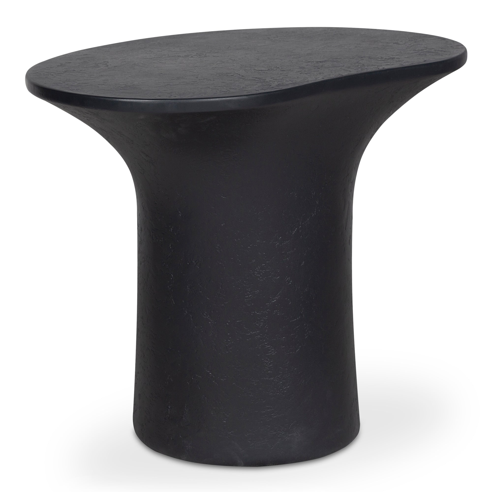 Yumi Outdoor Accent Table Black