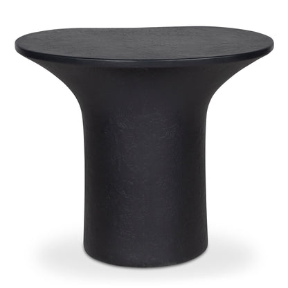 Yumi Outdoor Accent Table Black