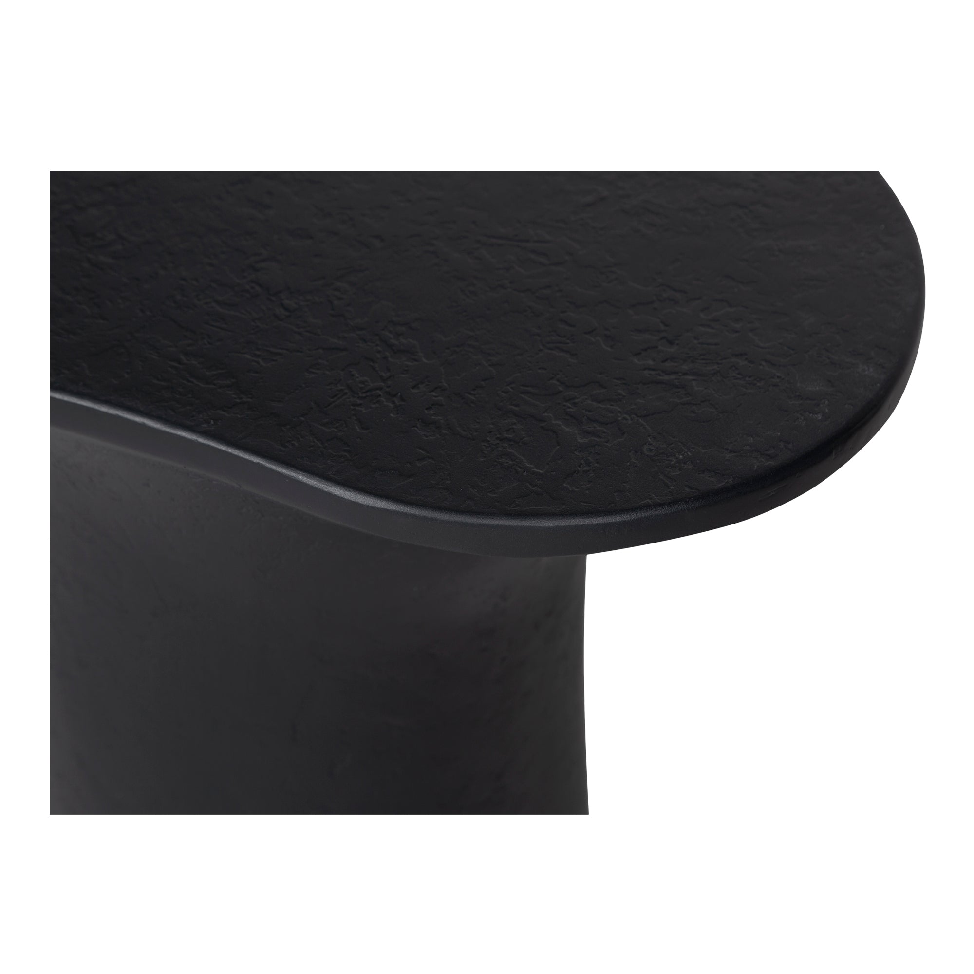 Yumi Outdoor Accent Table Black