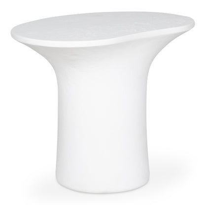 Yumi Outdoor Accent Table White