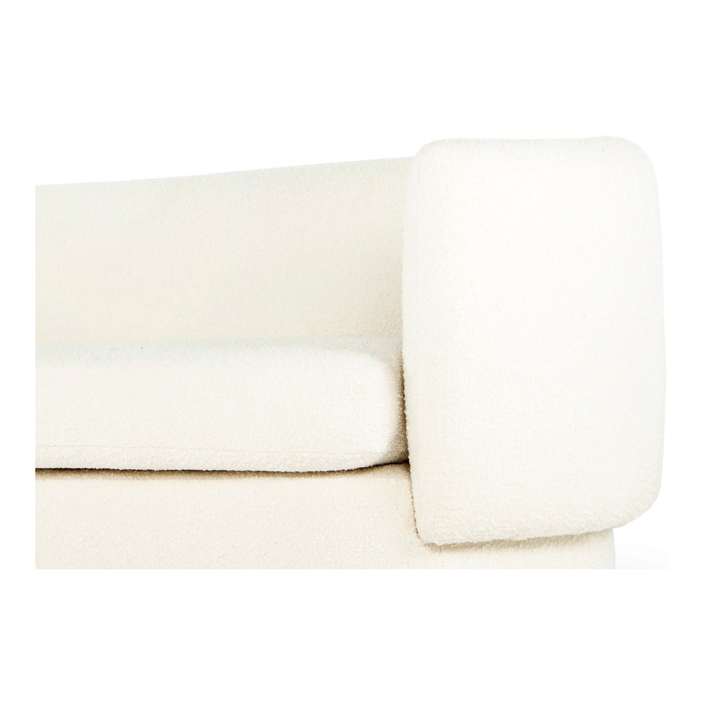 Koba Sofa Maya White by Moe's Home