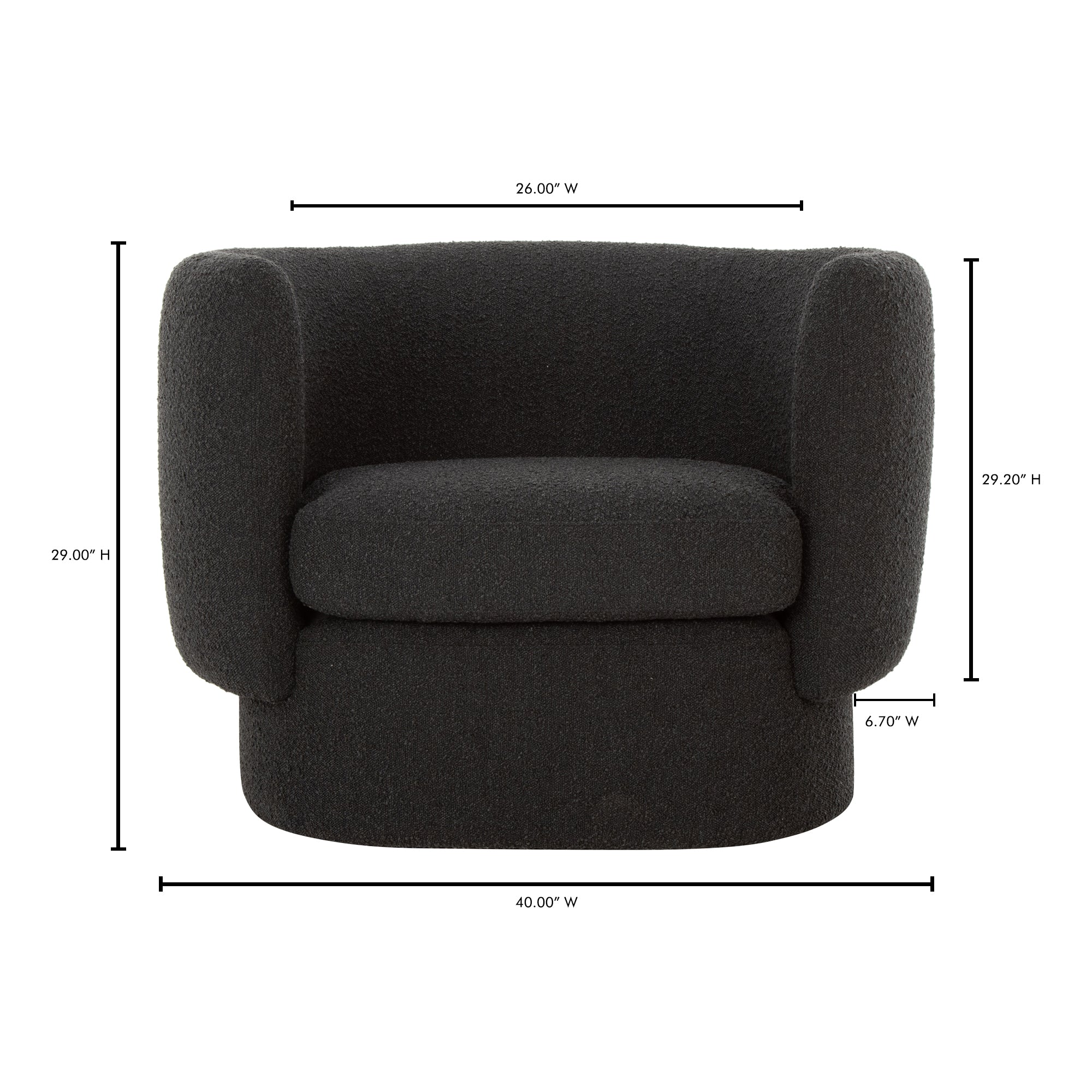 Koba Chair Maya Black