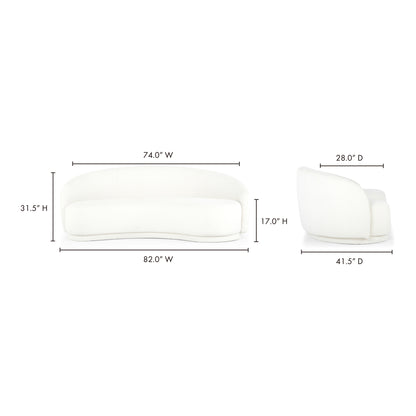 Excelsior Sofa Cream