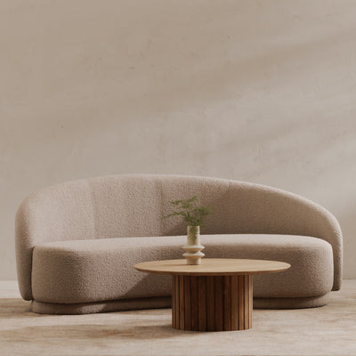 Excelsior Sofa Shiitake Beige by Moe's Home