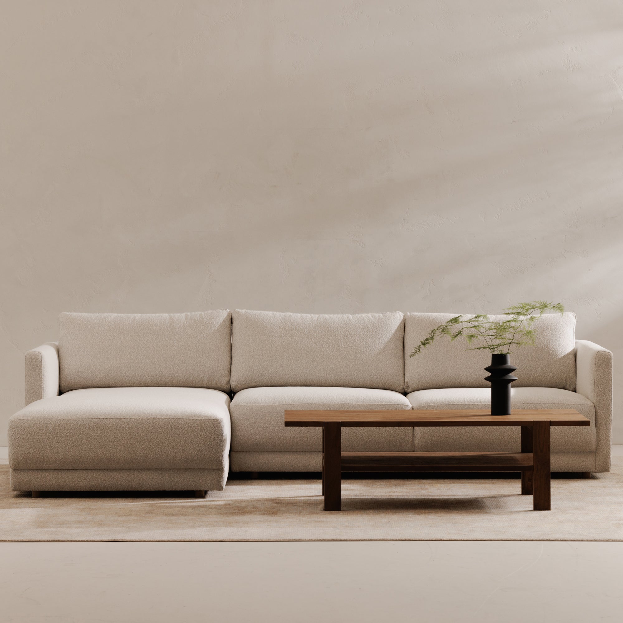 Bryn Sectional Left Oyster