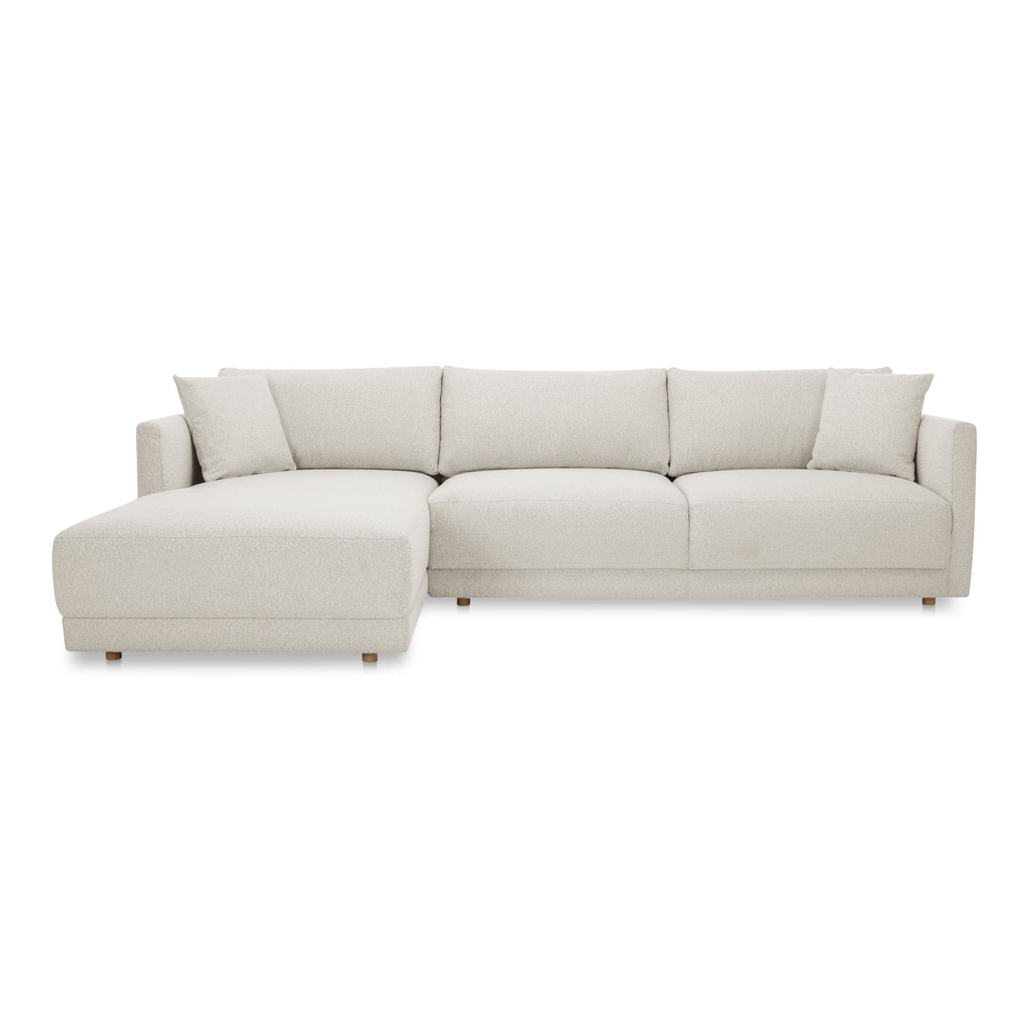 Bryn Sectional Left Oyster | Beige