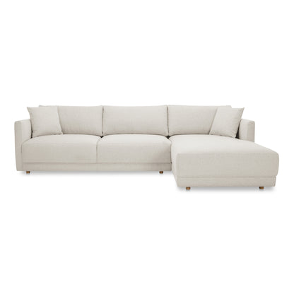 Bryn Sectional Right Oyster | Beige