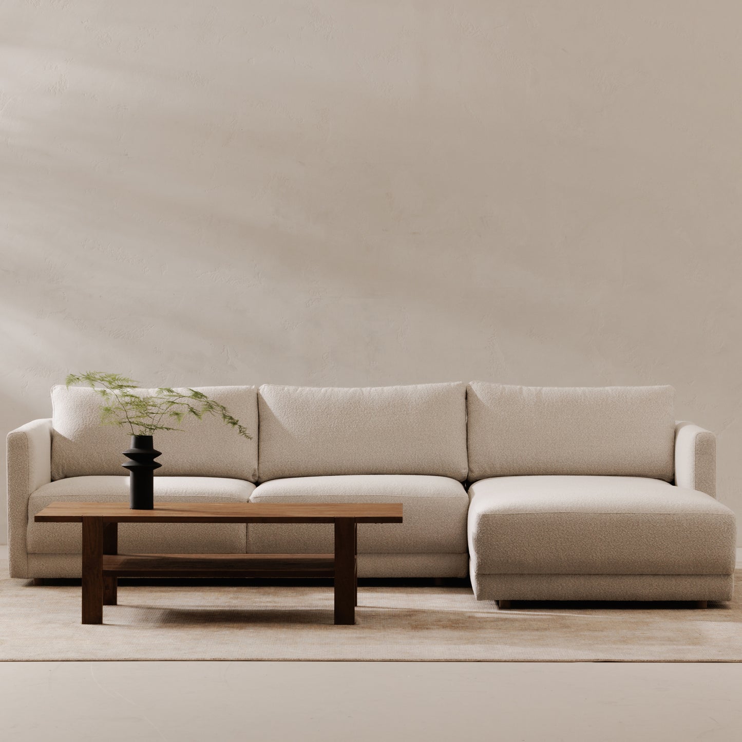 Bryn Sectional Right Oyster by Moe's Home