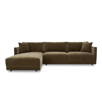 Bryn Sectional Left Heritage Cedar Green | Green