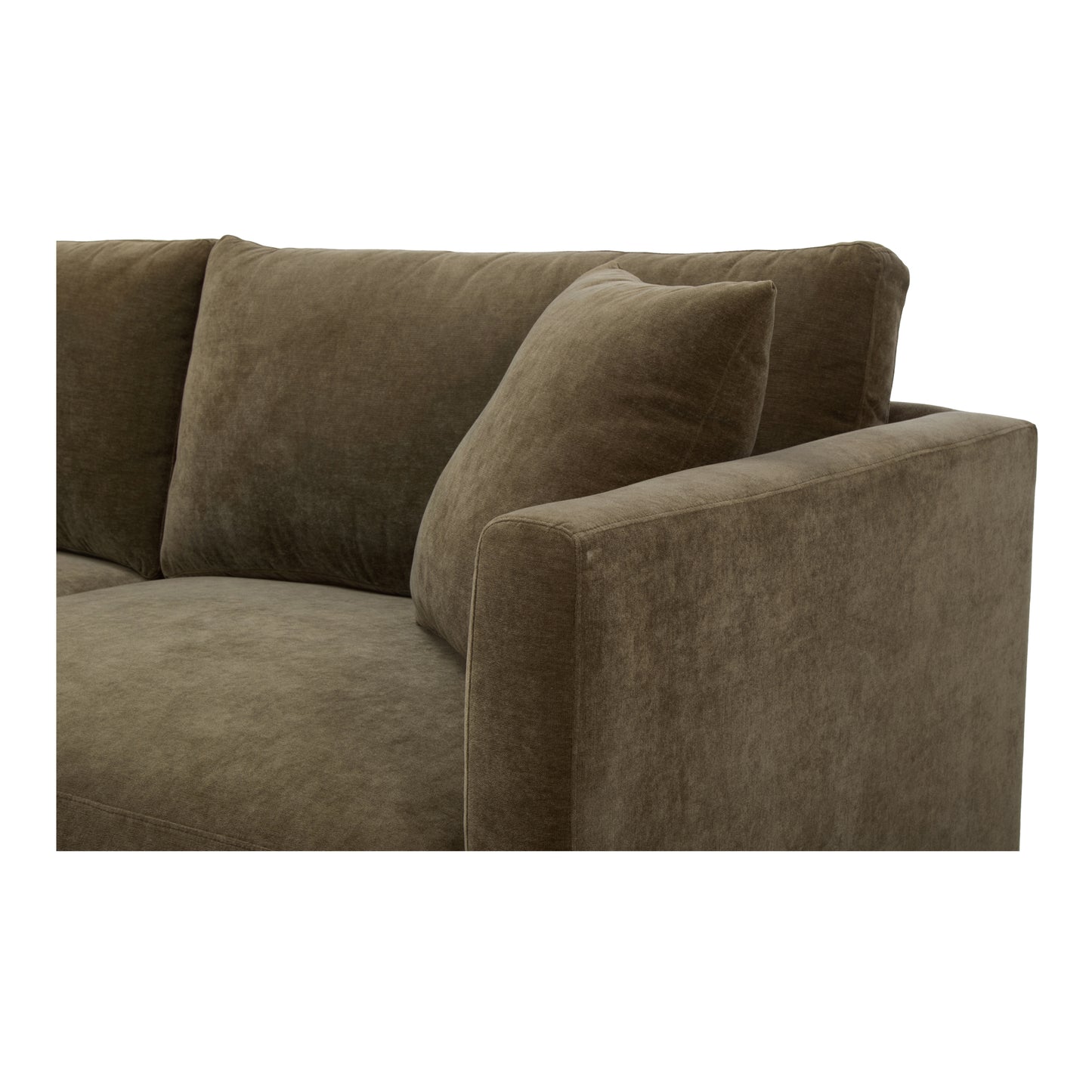 Bryn Sectional Left Heritage Cedar Green by Moe's Home