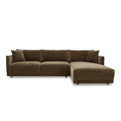 Bryn Sectional Right Heritage Cedar Green | Green