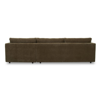 Bryn Sectional Right Heritage Cedar Green by Moe's Home