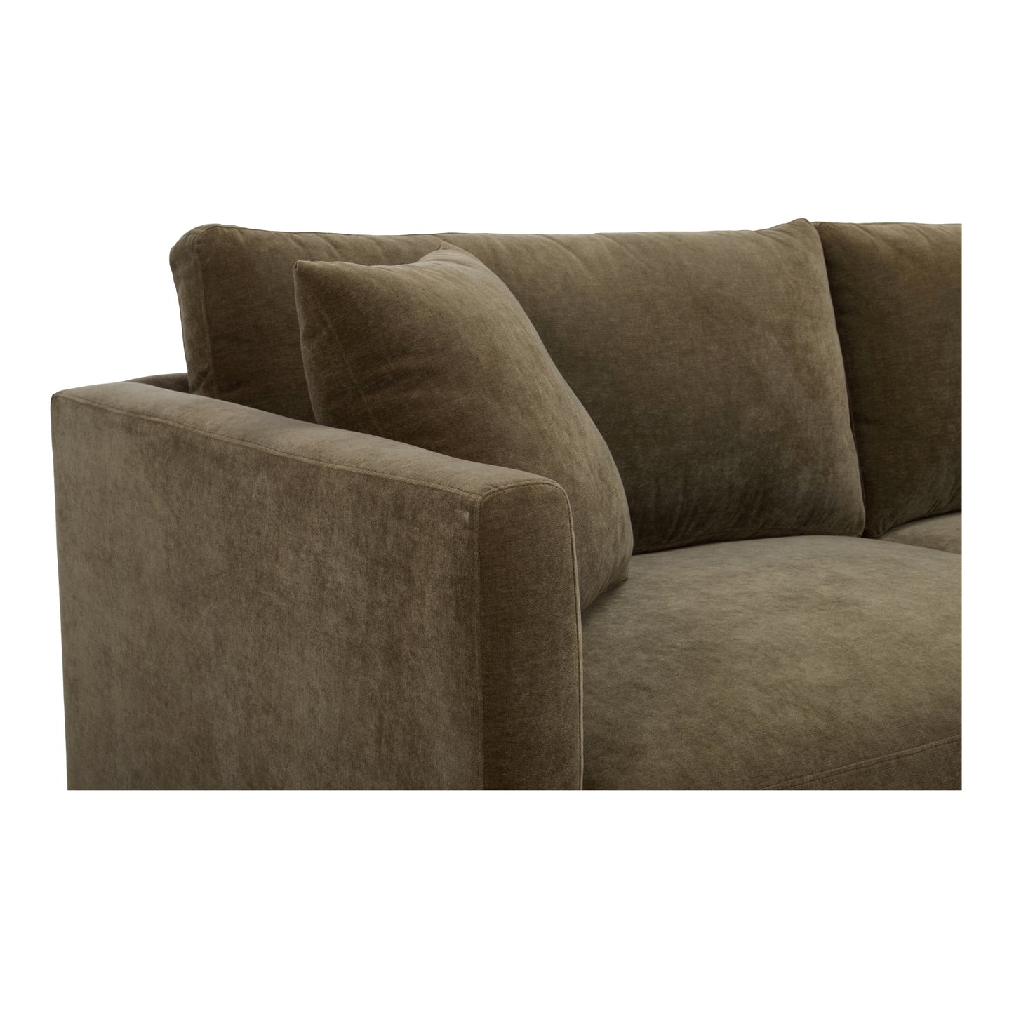 Bryn Sectional Right Heritage Cedar Green by Moe's Home