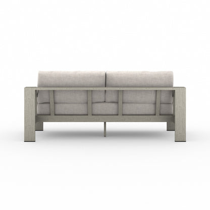Monterey Outdoor Sofa, Weathered Grey