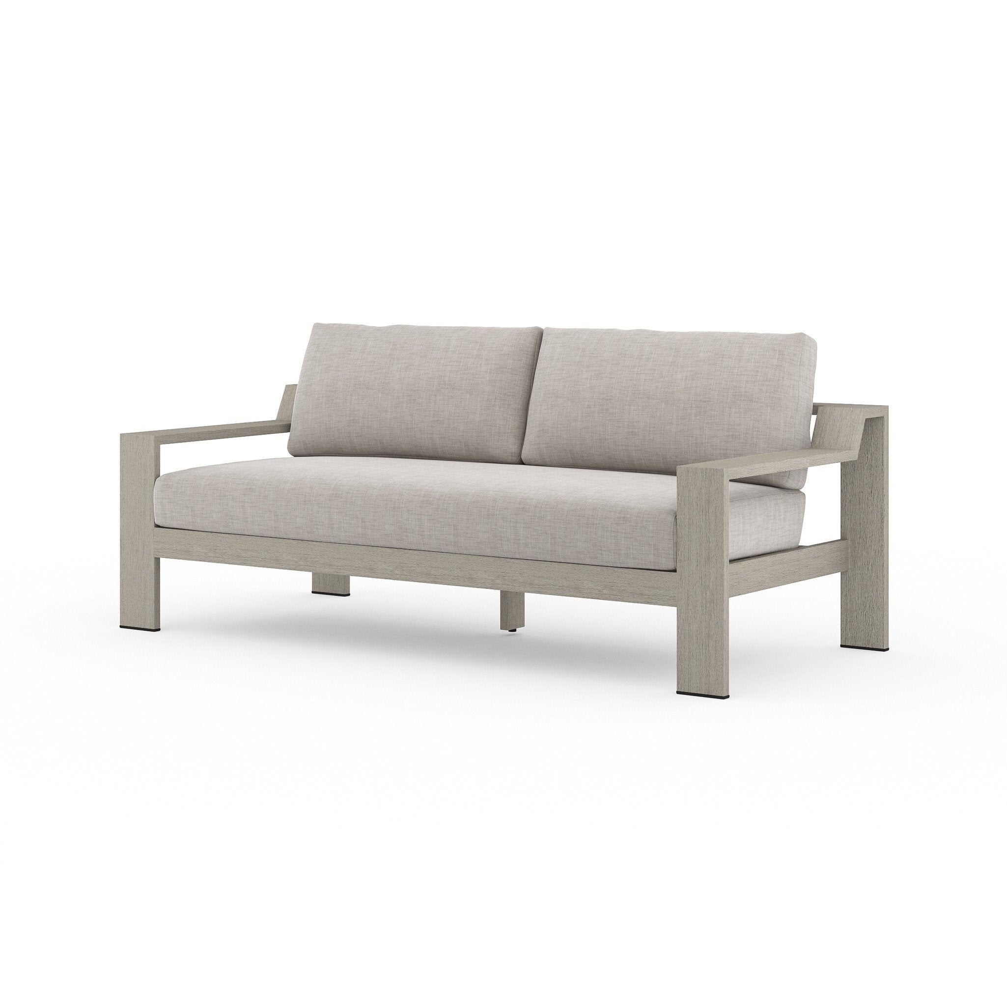 Monterey Outdoor Sofa, Weathered Grey