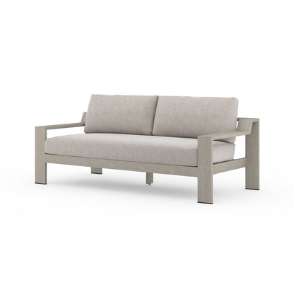 Monterey Outdoor Sofa, Weathered Grey