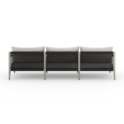 Sherwood Outdoor Sofa, Weathered Grey