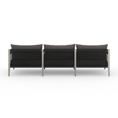 Sherwood Outdoor Sofa, Weathered Grey