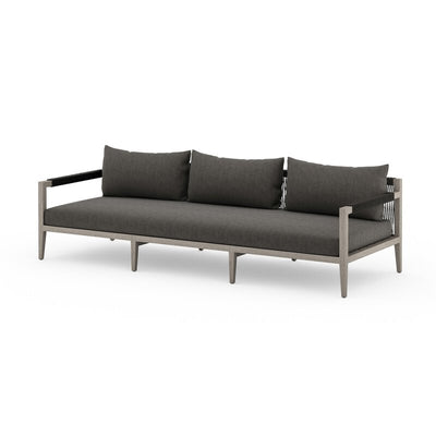 Sherwood Outdoor Sofa, Weathered Grey