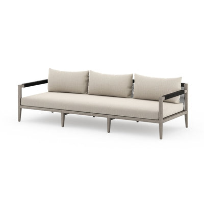 Sherwood Outdoor Sofa, Weathered Grey