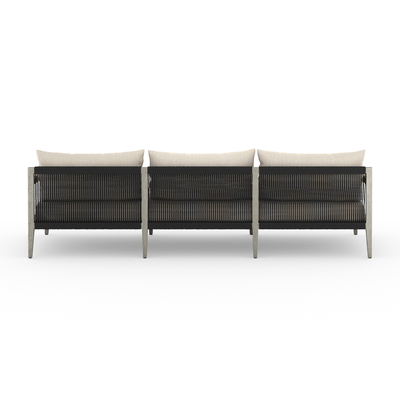 Sherwood Outdoor Sofa, Weathered Grey
