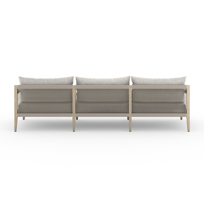 Sherwood Outdoor Sofa, Washed Brown