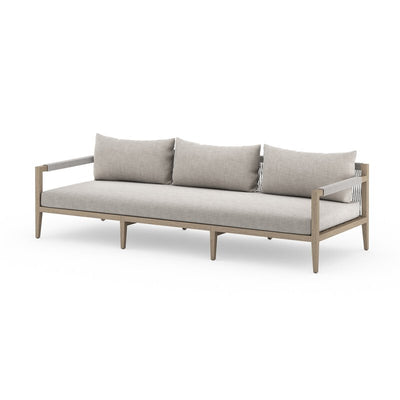 Sherwood Outdoor Sofa, Washed Brown
