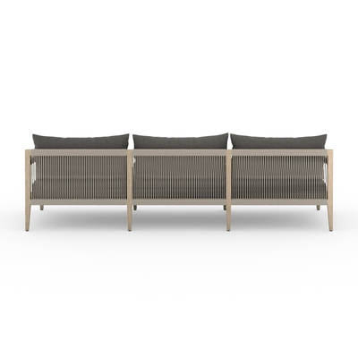 Sherwood Outdoor Sofa, Washed Brown