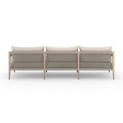 Sherwood Outdoor Sofa, Washed Brown
