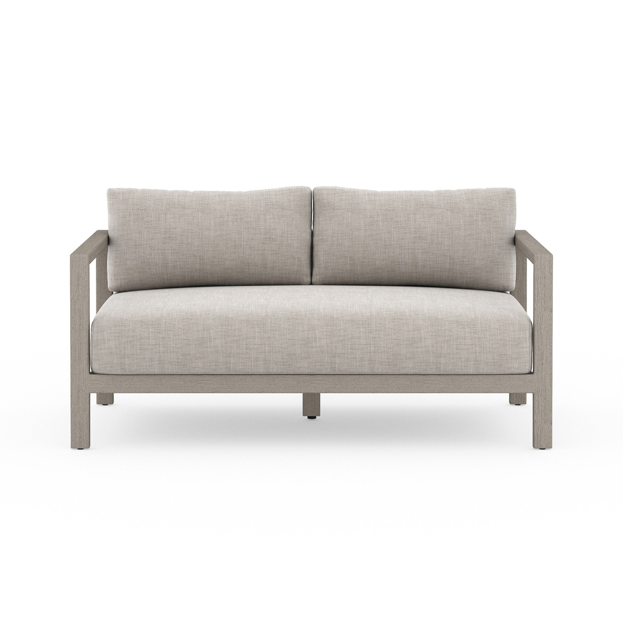 Sonoma Outdoor Sofa, Weathered Grey