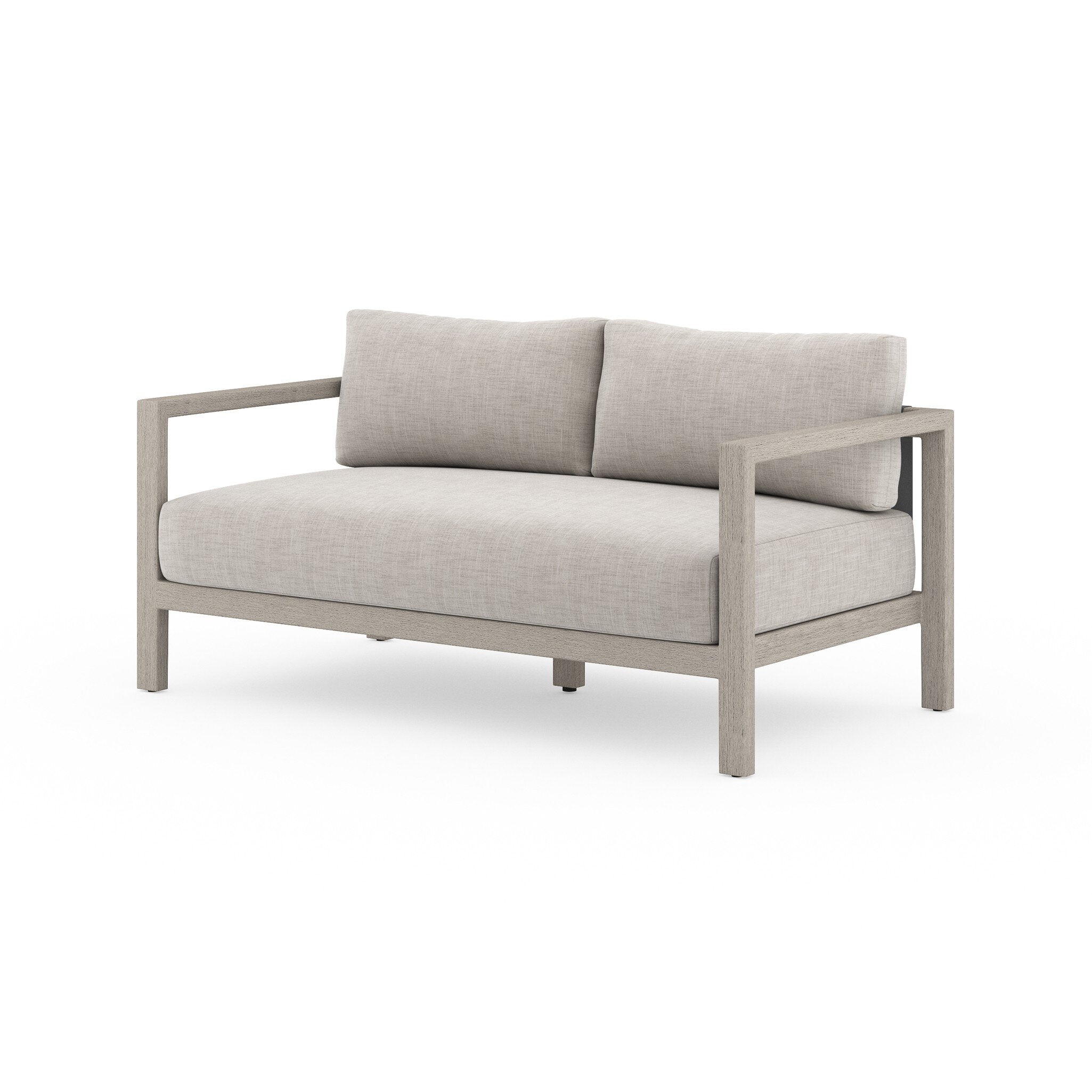 Sonoma Outdoor Sofa, Weathered Grey