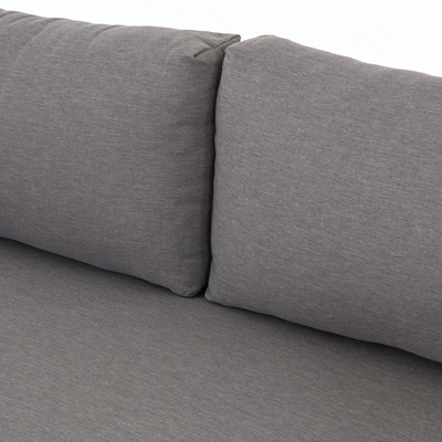 Sonoma Outdoor Sofa, Weathered Grey