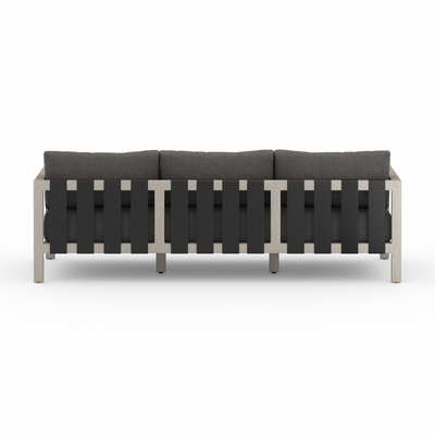 Sonoma Outdoor Sofa, Weathered Grey