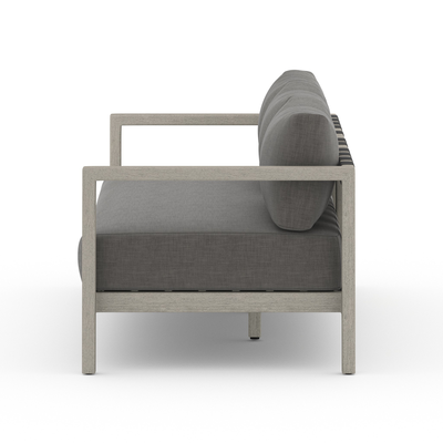 Sonoma Outdoor Sofa, Weathered Grey