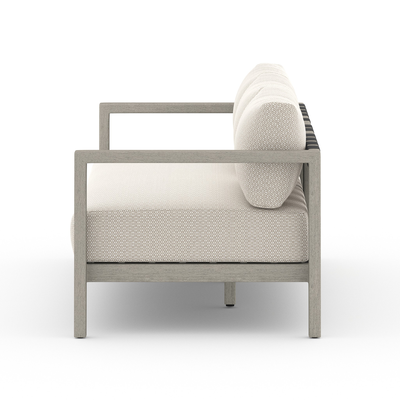 Sonoma Outdoor Sofa, Weathered Grey